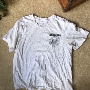 Ramones white tee